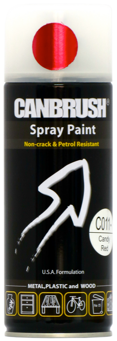 C011 Candy Red - Canbrush Spray Paints UK