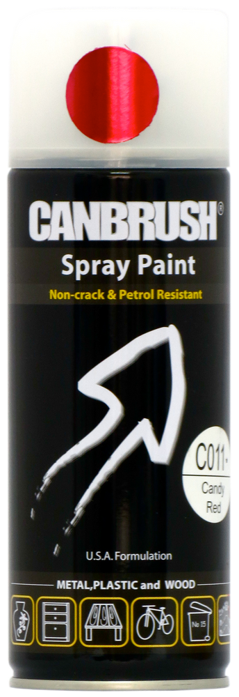 C011 Candy Red - Canbrush Spray Paints UK