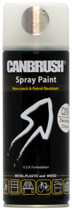 C018 Decorative Chrome - Canbrush Spray Paints UK