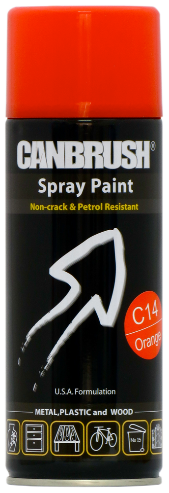 C14 Orange - Canbrush Spray Paints UK