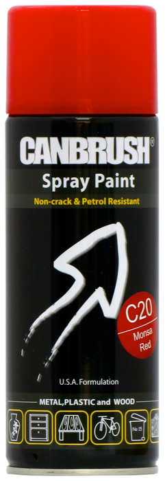 C20 Monsa Red - Canbrush Spray Paints UK