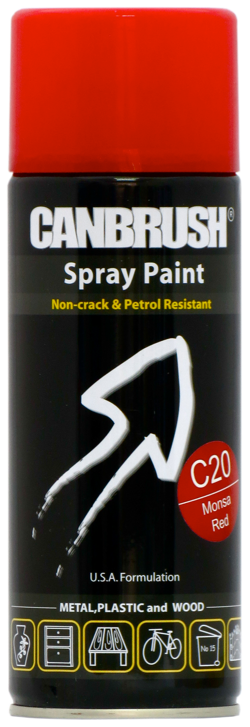 C20 Monsa Red - Canbrush Spray Paints UK