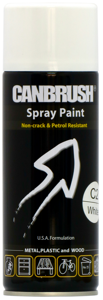 C2 Gloss White - Canbrush Spray Paints UK