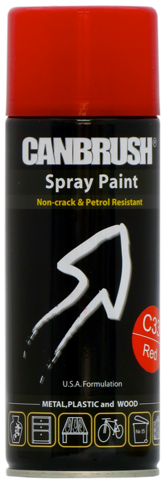 C33 Red - Canbrush Spray Paints UK