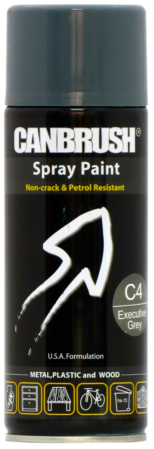 C4 Executive Grey - Canbrush Spray Paints UK