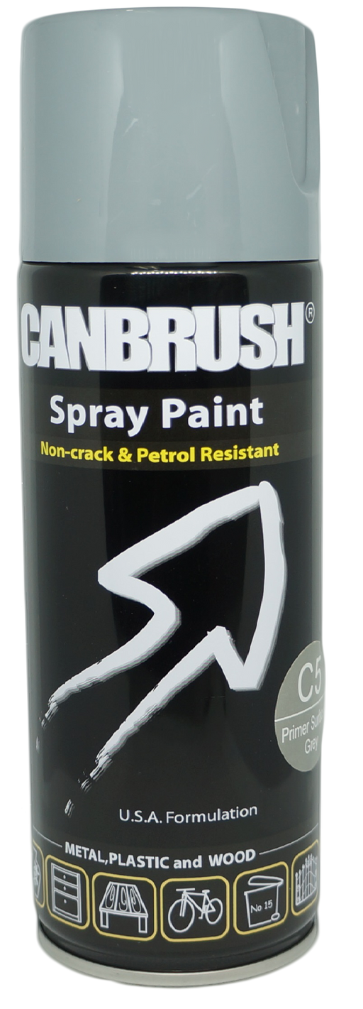 C5 Primer Surface Grey - Canbrush Spray Paints UK