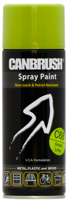 C68 Green Lime - Canbrush Spray Paints UK