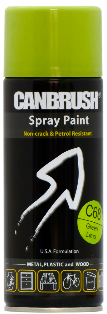 C68 Green Lime - Canbrush Spray Paints UK