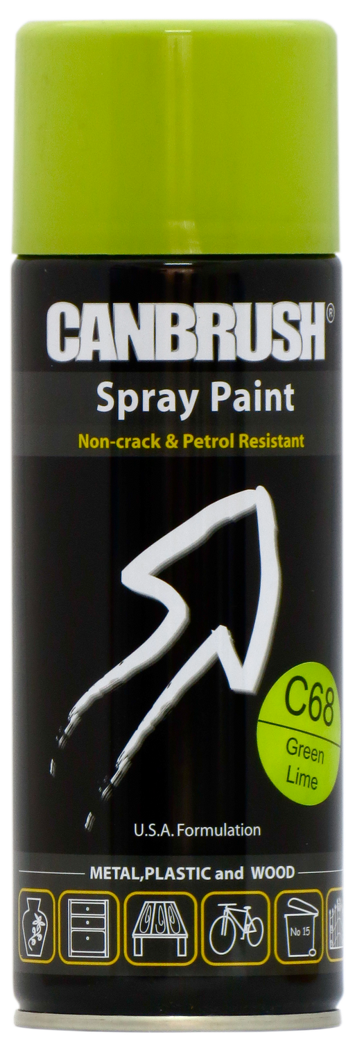 C68 Green Lime - Canbrush Spray Paints UK