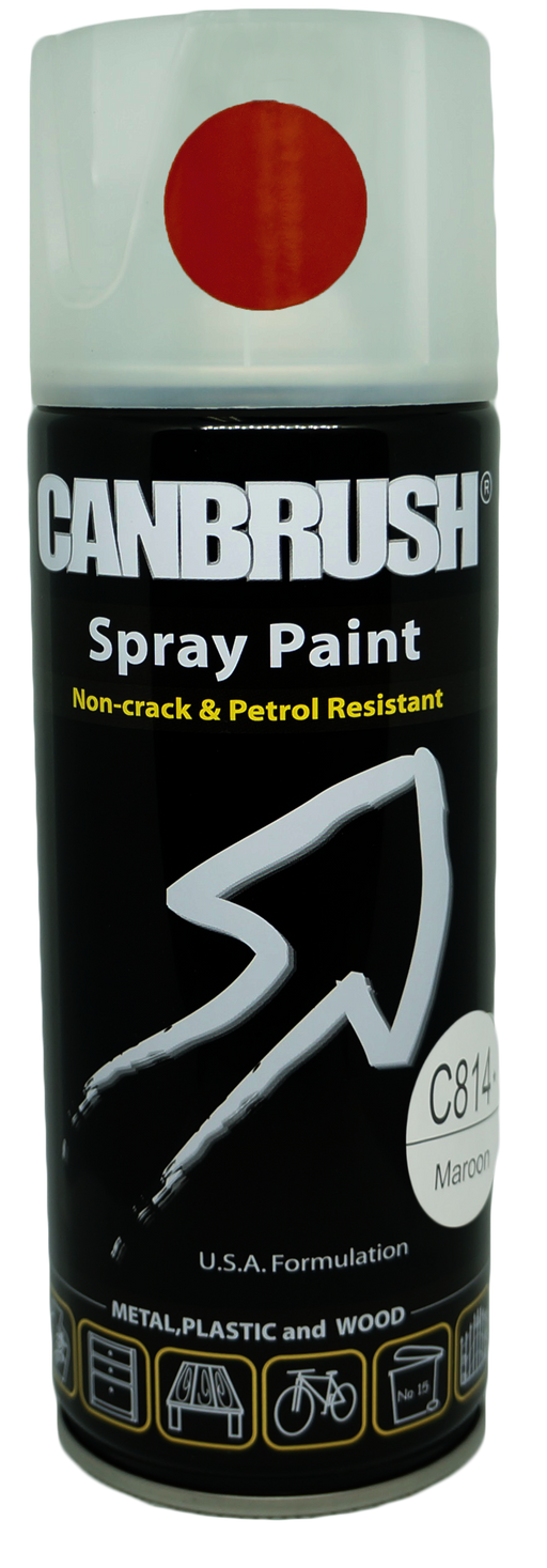 C814 Maroon - Canbrush Spray Paints UK