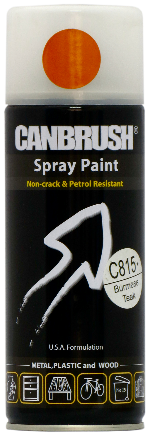 C815 Burmese Teak - Canbrush Spray Paints UK