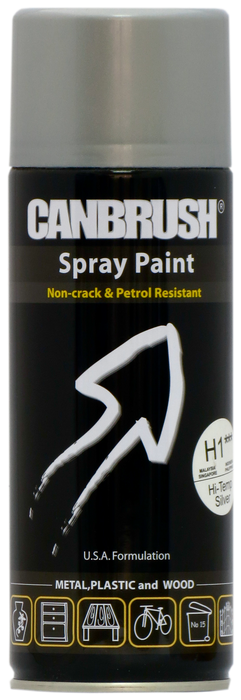 H1 Hi-Temp Silver - Canbrush Spray Paints UK